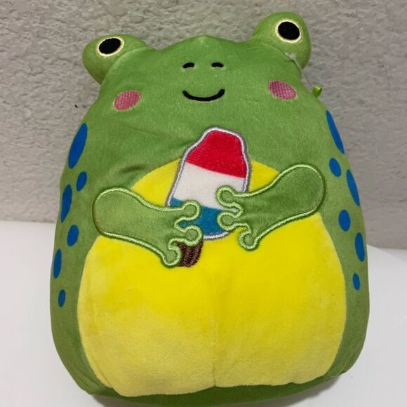 Squishmallow Limell the Frog 8”Walgreens Exclusive Summer 2022 NWOT Brand New. - Picture 1 of 6
